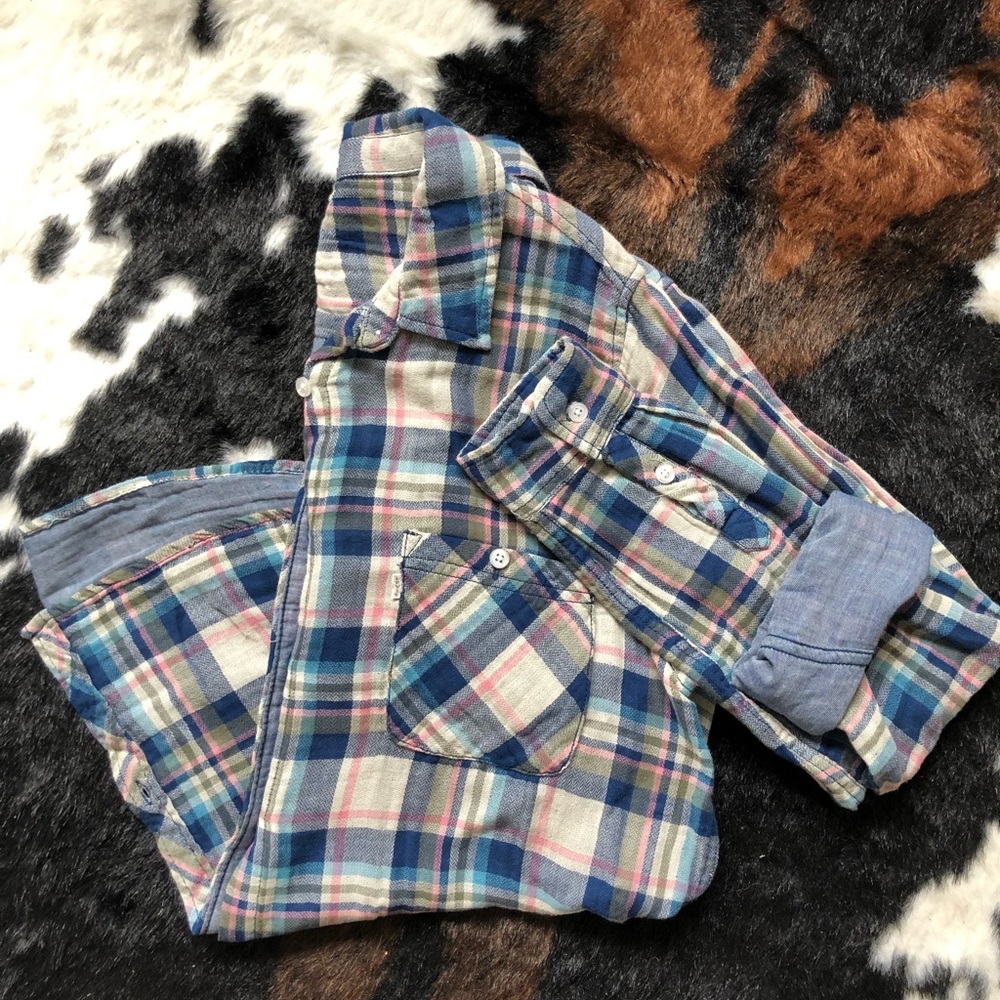 Levi Multi Color Button Down